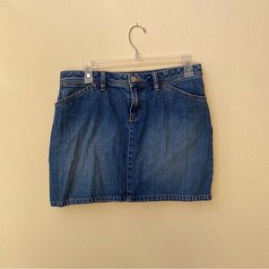 Denim Mini Skirt
